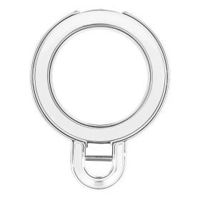 Phone stand CIRCLE - öntapadós - ezüst