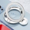 Phone stand CIRCLE - öntapadós - ezüst