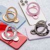 Phone stand CIRCLE GLITTER - felragasztható - arany