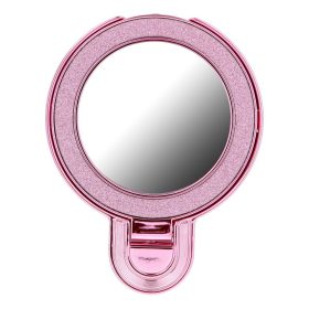 Phone stand CIRCLE MIRROR - felragasztható - rózsaszín