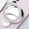 Phone stand CIRCLE MIRROR - öntapadós - ezüst