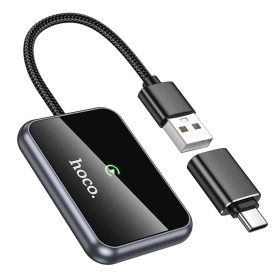   Vezeték nélküli CarPlay adapter Hoco USB A / USB C HU1 fekete