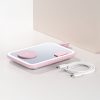 FORCELL F-ENERGY Mag Mirror 15W 3 in 1 wireless charger compatible with MagSafe / Apple Watch / Samsung Watch / Airpods pink