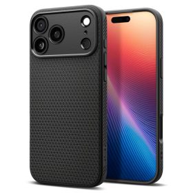   SPIGEN tok LIQUID AIR számára IPHONE 17 Pro Max matt fekete