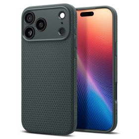   SPIGEN ügy LIQUID AIR számára IPHONE 17 Pro Max abbys green