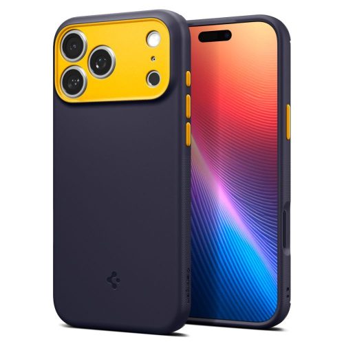 SPIGEN tok NANO POP MAG kompatibilis MagSafe számára IPHONE 17 Pro Max áfonya tengerészkék
