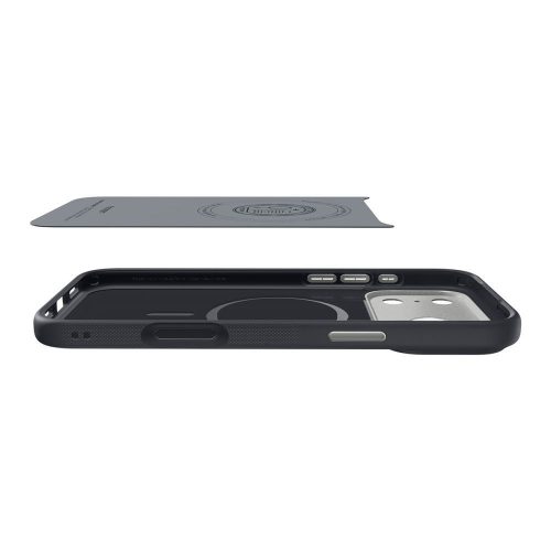 SPIGEN tok NANO POP MAG kompatibilis MagSafe számára IPHONE 17 Pro Max fekete szezám