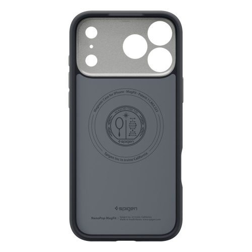 SPIGEN tok NANO POP MAG kompatibilis MagSafe számára IPHONE 17 Pro Max fekete szezám