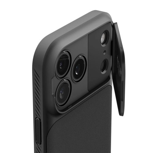 SPIGEN case OPTIK ARMOR MAG case for IPHONE 17 Pro Max black