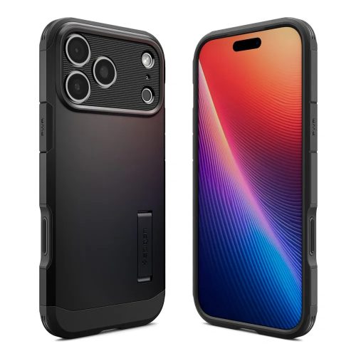 SPIGEN tok TOUGH ARMOR MAG kompatibilis a MagSafe-val/vel a IPHONE 17 Pro Max fekete