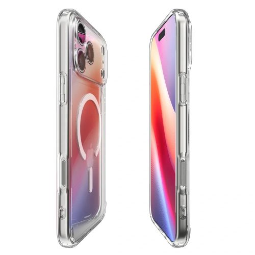 SPIGEN tok ULTRA HYBRID MAG kompatibilis a MagSafe számára IPHONE 17 Pro Max tiszta fehér