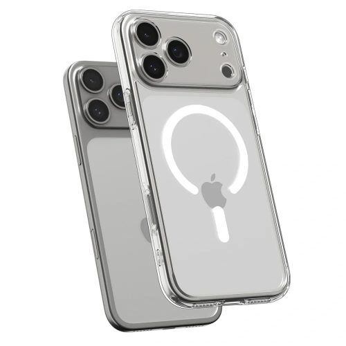 SPIGEN tok ULTRA HYBRID MAG kompatibilis a MagSafe számára IPHONE 17 Pro Max tiszta fehér