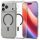 SPIGEN tok ULTRA HYBRID MAG kompatibilis a MagSafe számára IPHONE 17 Pro Max átlátszó grafit