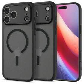   SPIGEN tok ULTRA HYBRID MAG kompatibilis MagSafe számára IPHONE 17 Pro Max fagyos fekete