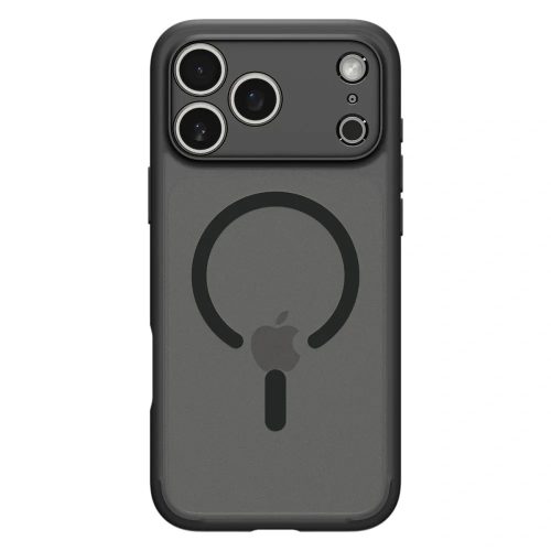 SPIGEN tok ULTRA HYBRID MAG kompatibilis MagSafe számára IPHONE 17 Pro Max fagyos fekete