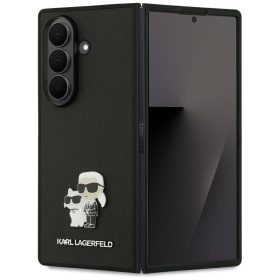   KARL LAGERFELD tok SAMSUNG Z Fold7 KLHCZFD7SAPKCNPK (Saffiano KC PIN) fekete