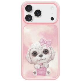   NIMMY tok BIG EYED PET 2.0 Kutya számára IPHONE 17 Pro Max rózsaszín