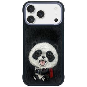   NIMMY tok BIG EYED PET 2.0 Panda for IPHONE 17 Pro Max fekete