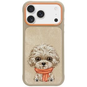 NIMMY tok BIG EYED PET 2.0 Dog for IPHONE 17 bézs