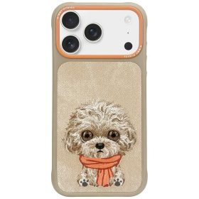 NIMMY tok BIG EYED PET 2.0 Dog for IPHONE 17 Pro bézs