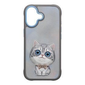 NIMMY tok BIG EYED PET 2.0 Macska IPHONE 17 szürke