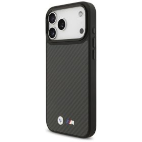   BMW tok IPHONE 17 Pro Max kompatibilis a MagSafe BMHMP17X24CFMMK (Kevlar Matt) fekete színben