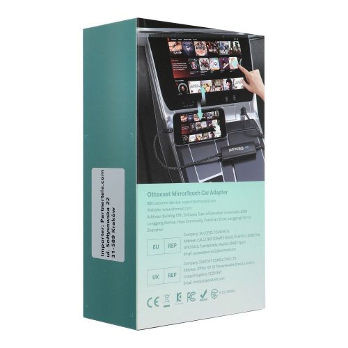 Autós adapter OTTOCAST Mirrortouch CA450-T fekete