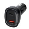 BLUE STAR car charger 3A 63W Type C + USB A PD QC3.0 AFC PPS SFC2.0 black