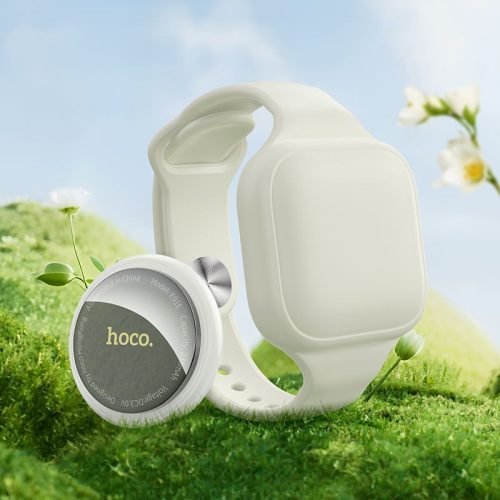 Lokátor kompatibilis az Apple Find My Hoco E91E karkötő típusú szürke