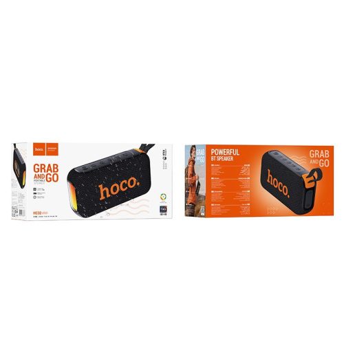 Hangszóró bluetooth 2 x 10W 4h Hoco HC32 fekete