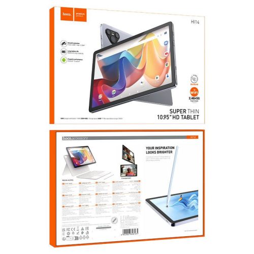 Tablet 10,95" 3GB/64GB Hoco HD Wi-Fi SIM Android HI14 csillagos szürke