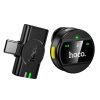 Vezeték nélküli mikrofon USB C Hoco L21 fekete