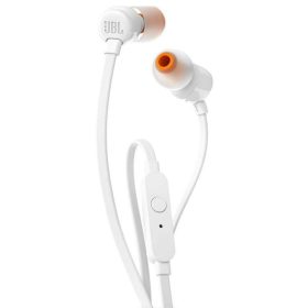 Vezetékes fülhallgató Jack 3,5 mm JBL T110 fehér