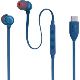 Vezetékes fülhallgató USB C JBL Tune 310C kék