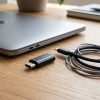 Adapter Micro USB to Type C Blue Star - black