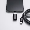 Adapter Micro USB to Type C Blue Star - black