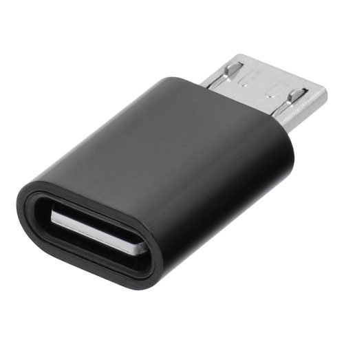 Adapter Type C to Micro USB Blue Star - black