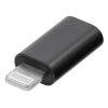 Adapter Type C to Lightning Blue Star - black