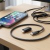 Adapter Type C to Lightning Blue Star - black
