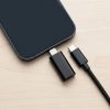 Adapter Type C to Lightning Blue Star - black