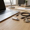 Adapter Micro USB to Type C Blue Star - white