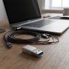 Adapter Type C to USB A 3.0 Blue Star - white