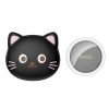 Locator compatible with Apple Find My Hoco Cat shape E91D black