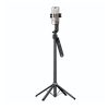 Selfie stick Hoco tripod with remote control 360 degree with auto face tracking K32 black