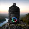 Speaker bluetooth 8W 3h backpack shape 6L Hoco HC42 black