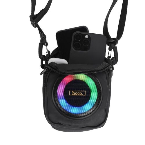Speaker bluetooth 8W 3h shoulder bag shape 1,5L Hoco HC41 black