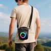 Speaker bluetooth 8W 3h shoulder bag shape 1,5L Hoco HC41 black