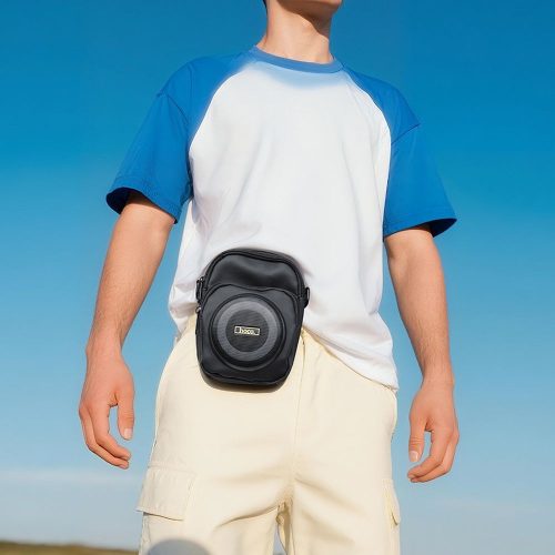Speaker bluetooth 8W 3h shoulder bag shape 1,5L Hoco HC41 black
