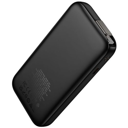 Powerbank Hoco 10000 mAh QC PD 20W with retractable cable USB C Q51 black