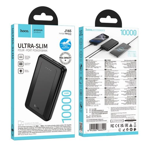 Powerbank Hoco 10000 mAh 2A J165 black